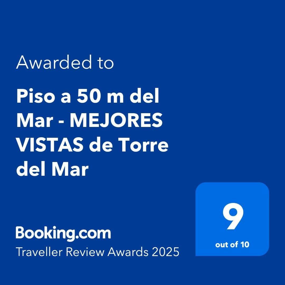 Piso a 50 metros del Mar - MEJORES VISTAS de Torre del Mar Exterior foto